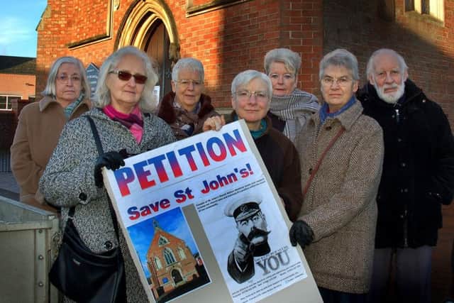 Worshippers who have launched a campaign to save St John the Baptist Roman Catholic Church in Melton from closure EMN-180122-130329001