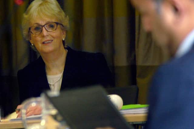 Planning Inspector Mary Travers pictured on the opening day of the Melton Local Plan Examination EMN-180130-141459001