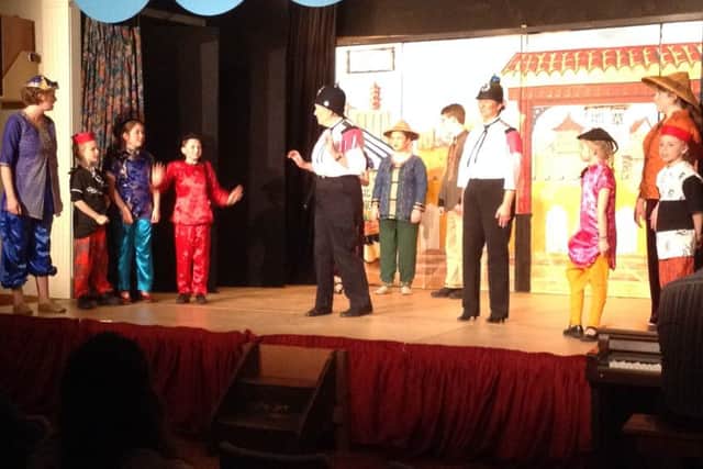 The two policeman on stage PHOTO: Supplied