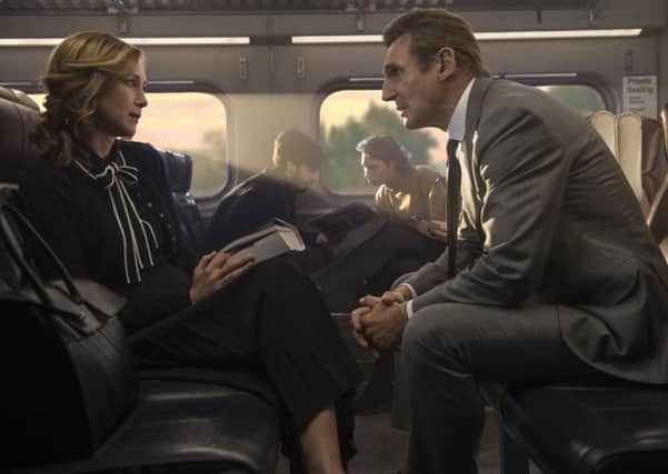 Vera Farmiga as Joanna and Liam Neeson as Michael MacCauley PHOTO: PA Photo/Lionsgate Films/Jay Maidment