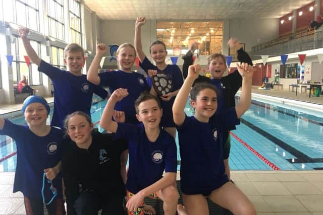 The Old Dalby team celebrate their gala success EMN-180213-185709002