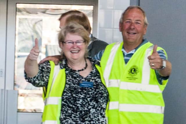 Lions Sabrina Tate and Tony Eaves PHOTO: Supplied