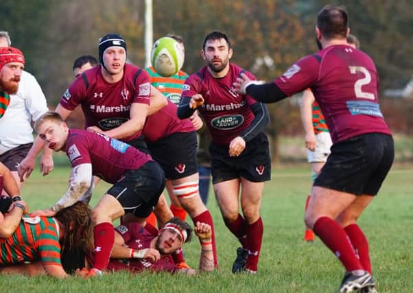 Chris Rose's try brought Melton to within seven points of Bugbrooke EMN-180220-130921002