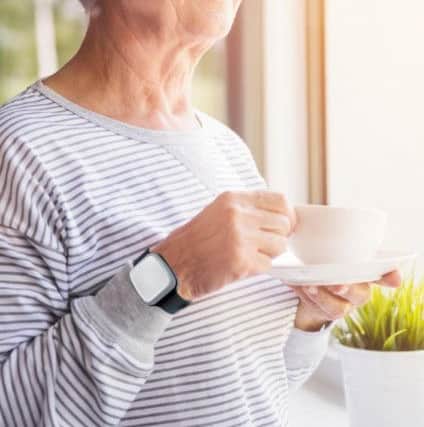 A digital falls device available to vulnerable residents through Melton Council's timesage scheme EMN-180213-105321001