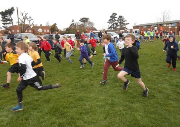 Pupils put their best foot forward at the Vale of Belvoir Schools Cross Country Championships EMN-180220-100224002
