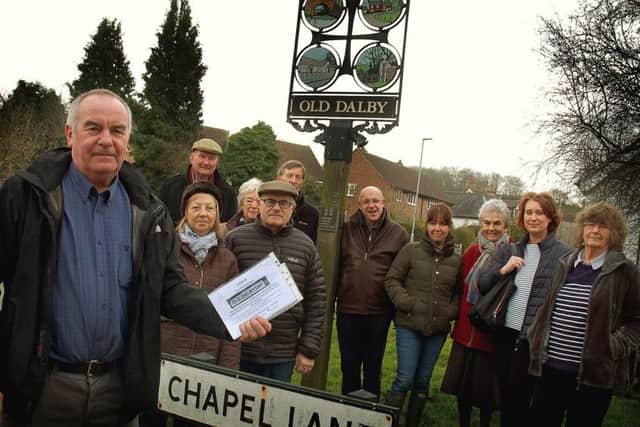 Russ Hamer and some of the other Old Dalby Day volunteers who are appealing for more help to keep the popular event going EMN-180219-120018001