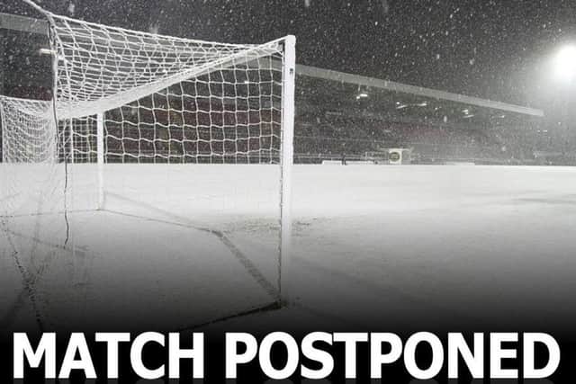 Corby Town's match at Carlton Town has been postponed