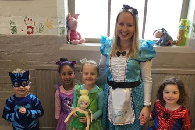 Children and staff from Early Years Nursery on Norman Way, Melton, dressed up for World Book Day and brought their favourite books to share with their friends PHOTO: Supplied