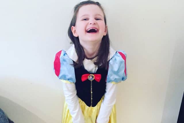 Lilly-Sue (6), of Brownlow Primary School, dressed as Snow White PHOTO: Supplied
