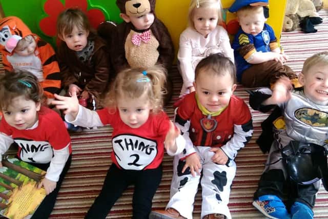 The Melton Mowbray Nursery School celebrated World Book Day by dressing up and taking their favourite book to share with their friends PHOTO: Supplied