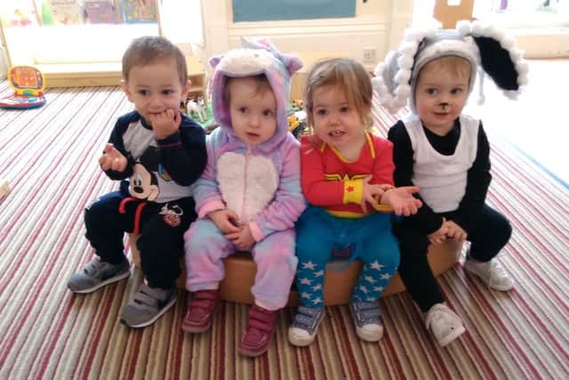 The Melton Mowbray Nursery School celebrated World Book Day by dressing up and taking their favourite book to share with their friends PHOTO: Supplied