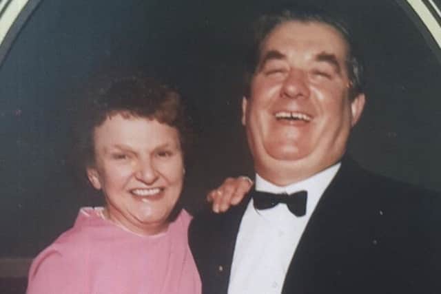 Patrick Lohan pictured with his beloved wife Beryl EMN-180703-100531001