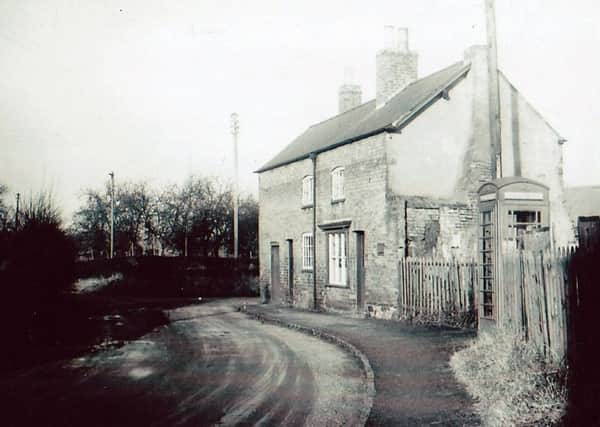 Cottage where pub car park now is in Hoby PHOTO: Supplied