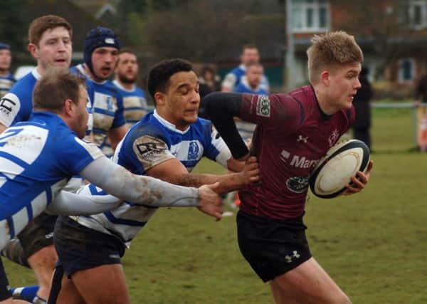 Will Helliwell makes a break on his return frm Midlands duty EMN-180313-183358002