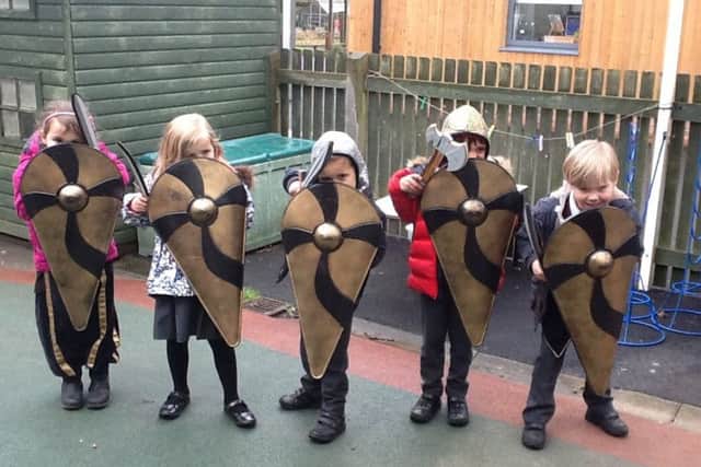 Getting ready to fight like knights PHOTO: Supplied