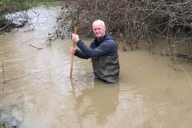 Waist-deep levels in the water crossing on the scheduled race day EMN-180320-170529002