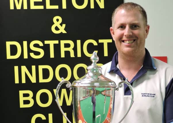 Rob Paxton won the men's singles title last year, but this year's draw looks wide open EMN-180321-085236002