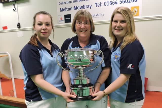 Anna Chalk has won the ladies' triples with Ipswich for two of the last three years. This year she leads the club's pairs team. EMN-180321-085213002