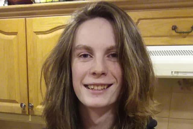 Adam Billson before losing his hair PHOTO: Supplied