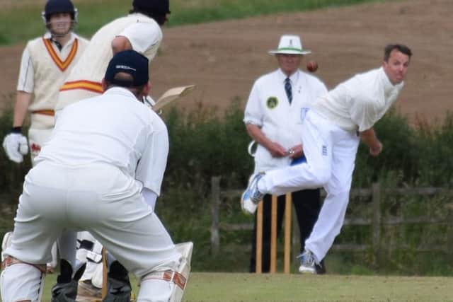 Keeping a close eye on former England spinner Graeme Swann during a Belvoir Cricket and Countryside Trust feature match EMN-180328-110641002