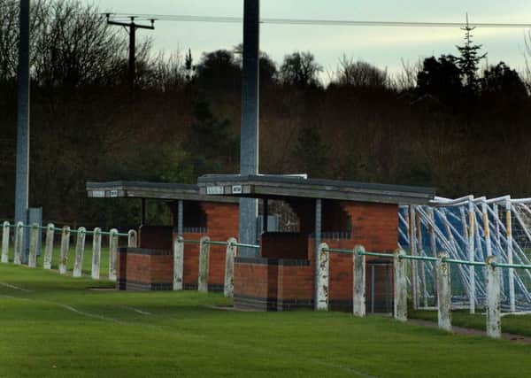 A familiar sight this season as Asfordby FC's Hoby Road ground is deserted on matchday EMN-180404-140800002