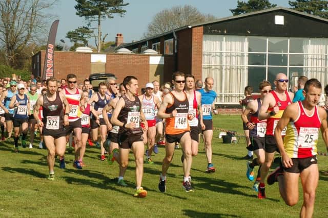 The 2017 Belvoir Half Marathon was run in soaring temperatures EMN-180304-185054002