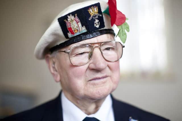 Age UK day centre user Joseph Jones (92), a former World War Two Royal Navy regiment sailor PHOTO: Georgie Scott