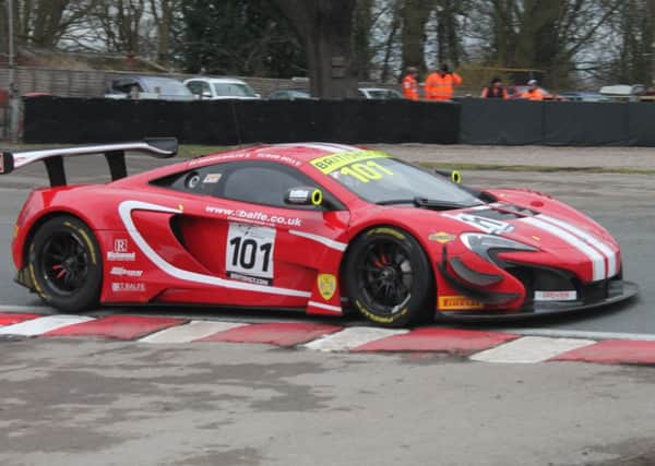 The Balfe Motorsport McLaren 650S GT3 came through early season teething problems at Oulton Park EMN-180604-093559002