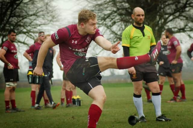 Harvey Green was on good form with the boot following his return from injury EMN-181004-114122002