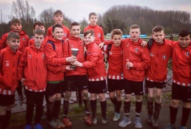 Mowbray Rangers get their hands on a tournament trophy EMN-181004-181006002