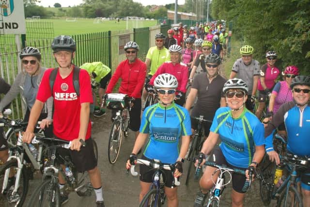 All set for the start from Melton PHOTO: Tim Williams