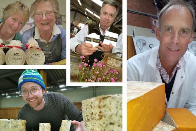 Exhibitors at the Artisan Cheese Fair PHOTO: Tim Williams