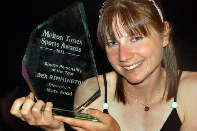 Bex Rimmington was our sports personality of the year in 2011 EMN-180425-151735002