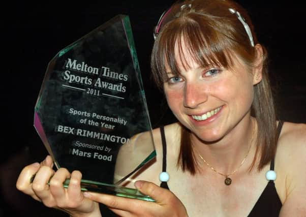 Bex Rimmington was our sports personality of the year in 2011 EMN-180425-151735002