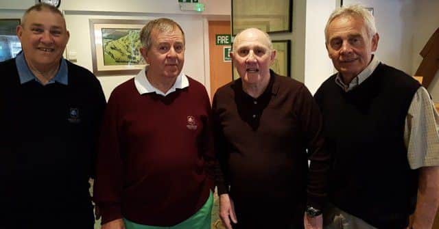 Melton's Denis Dayman and Dave Wells (right-hand pair) ran out 7 and 6 winners against Norwood Park EMN-180105-174654002