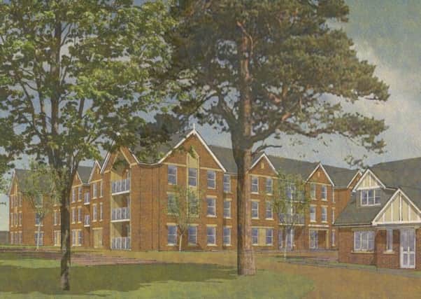 An artist's impression of the planned retirement properties at the former Catherine Dalley House nursing home site in Melton as proposed by developers McCarthy and Stone EMN-180430-111649001