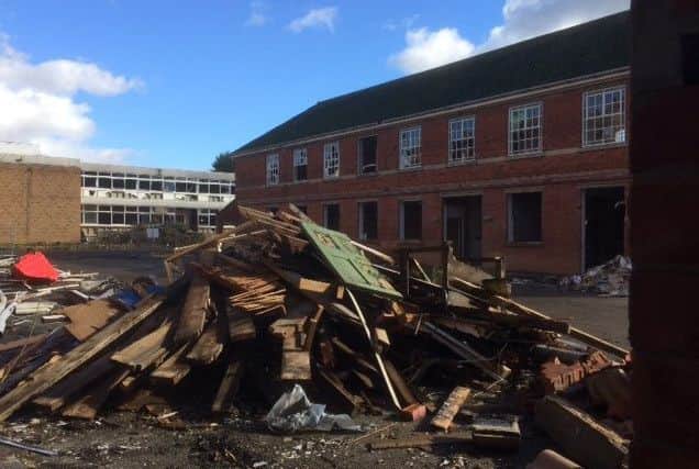 Demoliton of the former King Edward VII School site in Melton
PHOTO Mark Ferrelly EMN-180105-164800001