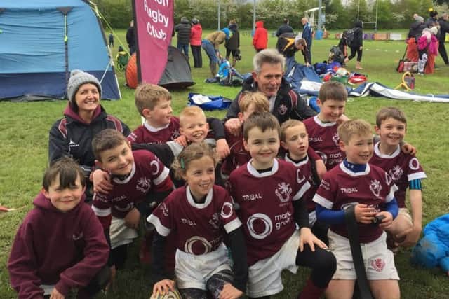 Melton RFC Under 8s were unbeaten at the county festival EMN-180105-120600002