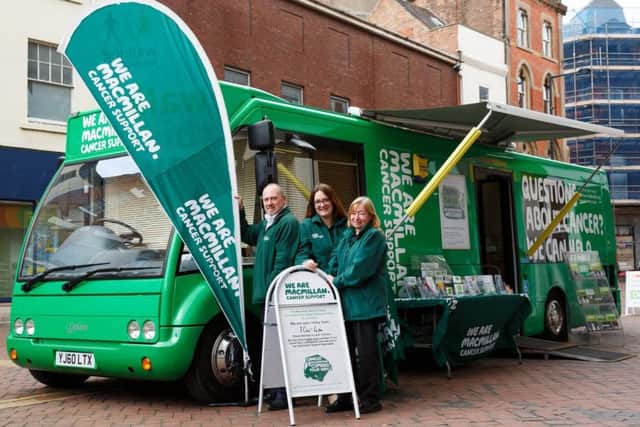 The Macmillan bus is coming to Melton next week PHOTO: Supplied