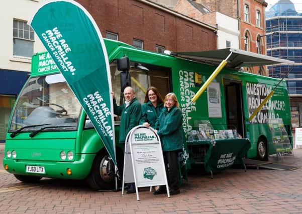 The Macmillan bus is coming to Melton next week PHOTO: Supplied