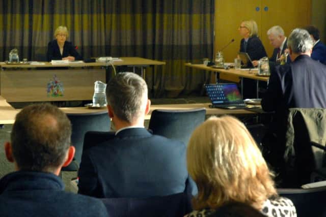 The opening morning of the two-week Melton Local Plan Examination hearing at the borough council offices in January 2018 EMN-181005-151034001
