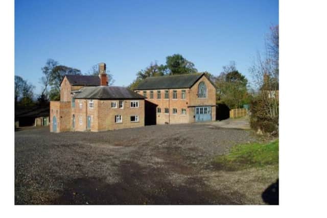 The Belvoir Castle Engine Yard before its refurbishment.