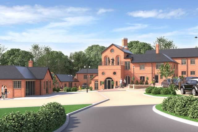 How the revamped Engine Yard will appear at Belvor Castle.
