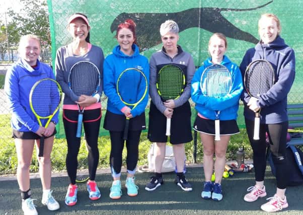 Melton Mowbray Tennis Club's ladies' team made the perfect start to the season EMN-180515-131102002
