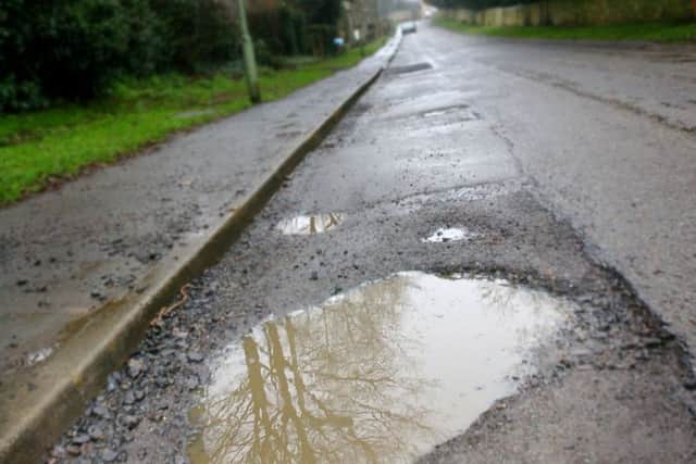 Potholes have been a major issue across Leicestershire EMN-180515-102334001