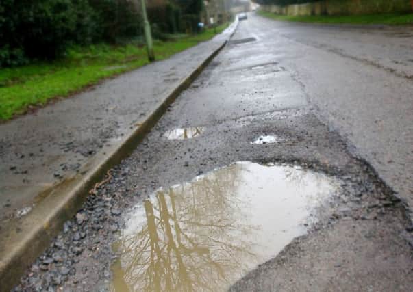 Potholes have been a major issue across Leicestershire EMN-180515-102334001