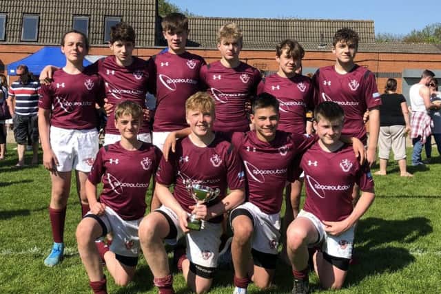 Melton U15s at the Syston RFC Sevens EMN-180515-181134002