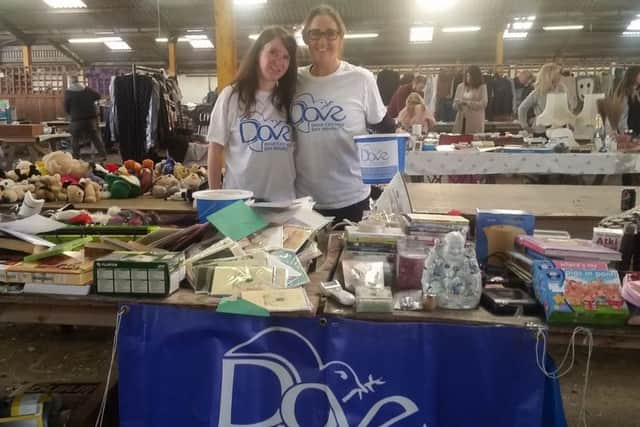 Victoria (left) and Ria at their last car boot PHOTO: Supplied