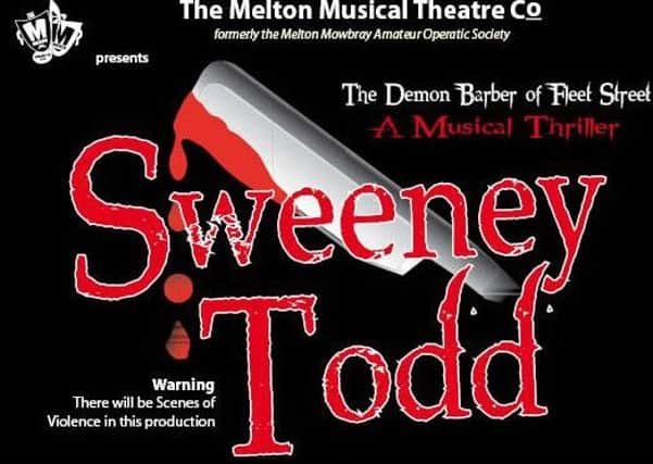Sweeney Todd: The Demon Barber of Fleet Street PHOTO: Supplied