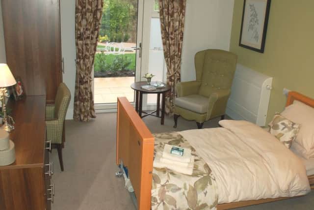 An en suite bedroom at The Amwell care home in Melton EMN-180518-160404001